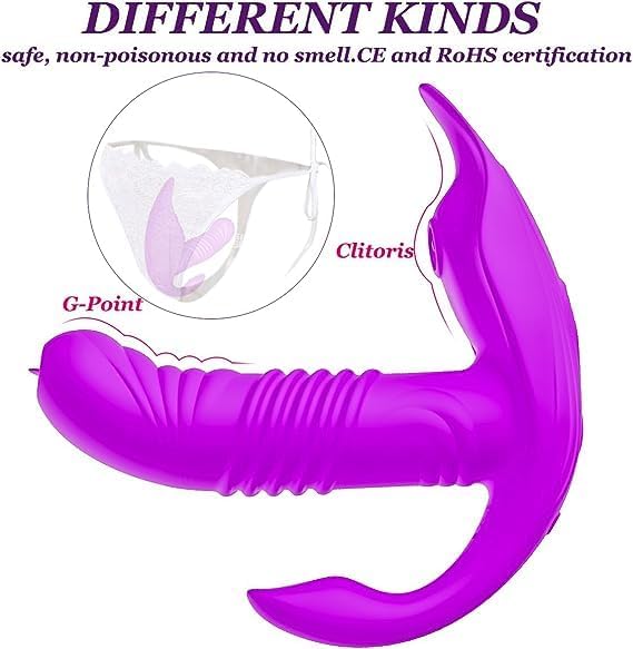 Hotjiji dual stimulation rabbit vibrator with curved G spot stimulator and external clitoral arm