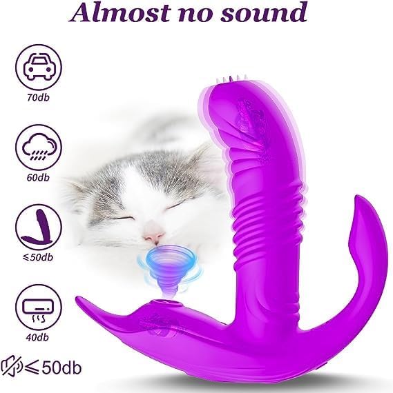 Hotjiji quiet rabbit vibrator with low noise motor and soft silicone material for discreet use
