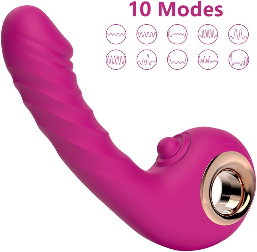 Hotjiji rabbit vibrator with 10 vibration modes and multiple intensity settings for customized stimulation