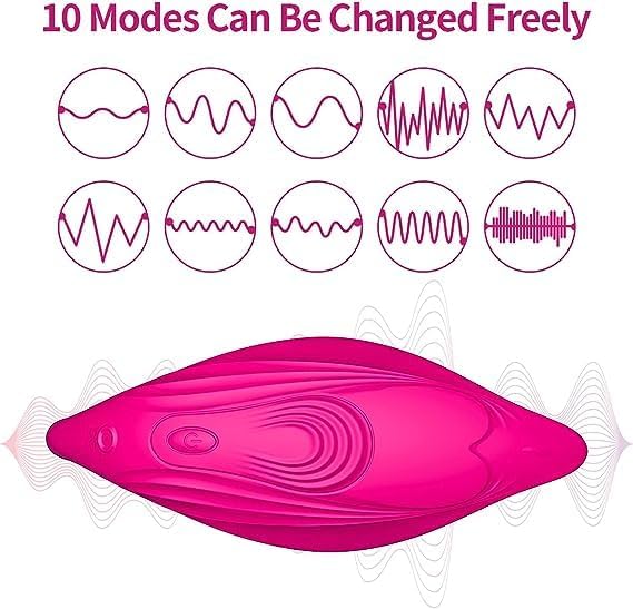 Hotjiji rabbit vibrator with 10 vibration modes and multiple intensity settings for personalized stimulation