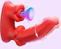 Hotjiji rabbit vibrator with dual stimulation for G spot and clitoral pleasure