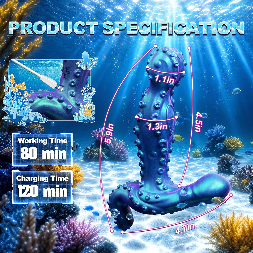 Hotjiji rotating vibrator specifications with rechargeable battery and waterproof design details
