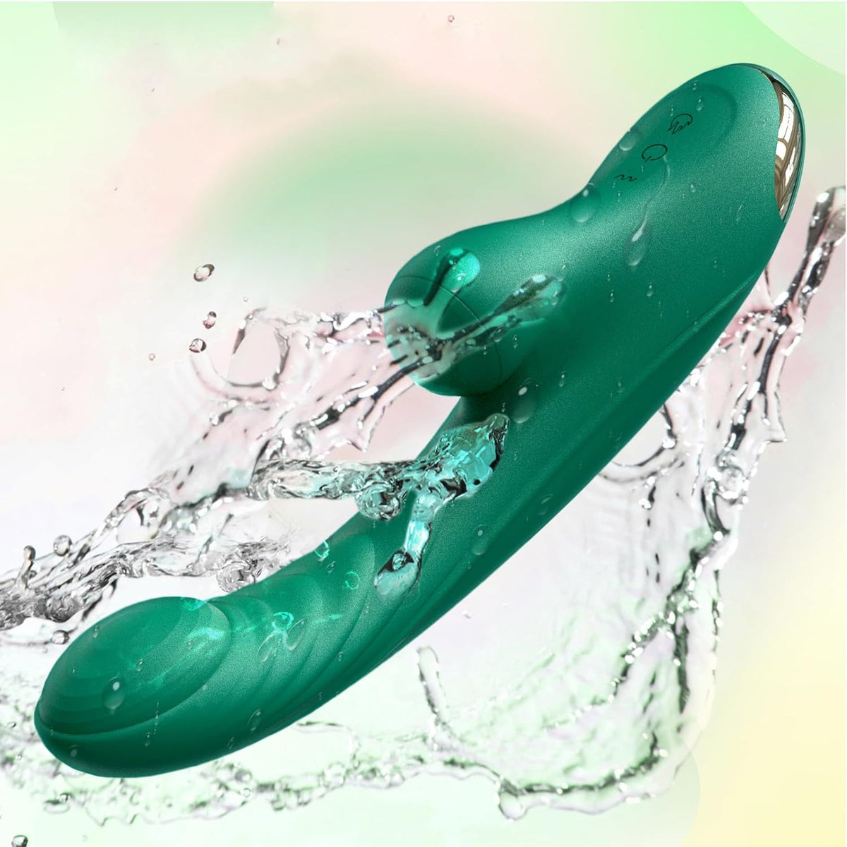 Hotjiji waterproof G spot vibrator made with body safe silicone for safe and easy cleaning